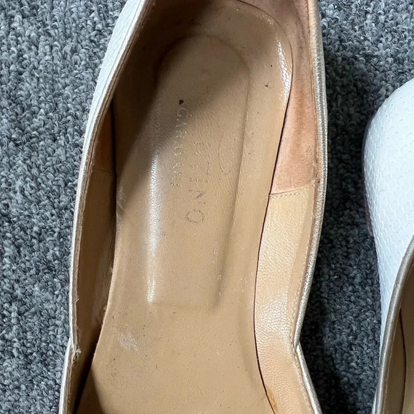 Valentino White Python Flats, size 39.5 - Picture 7 of 9